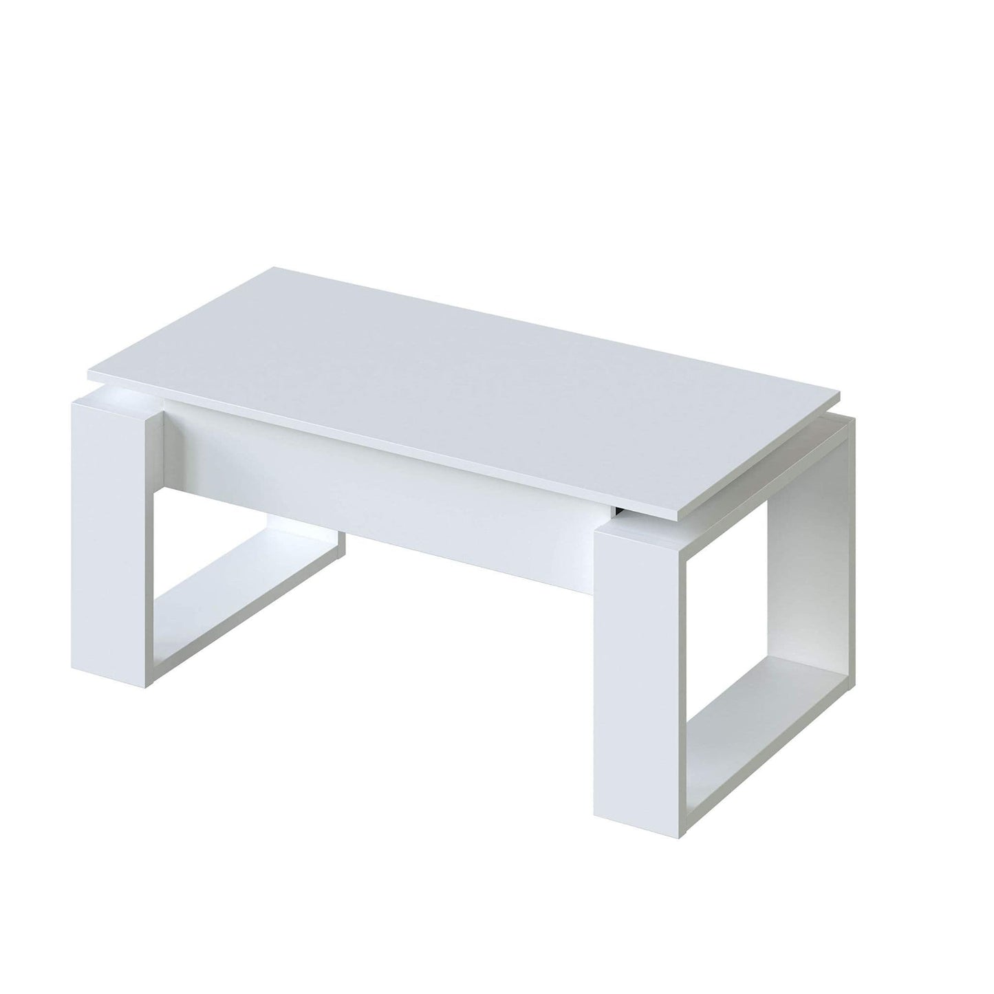 Matte White Coffee Table