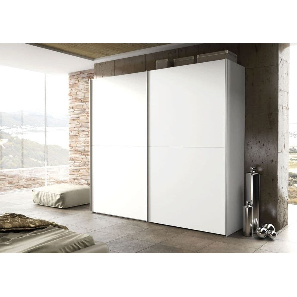 Florence White Sliding Door Wardrobe