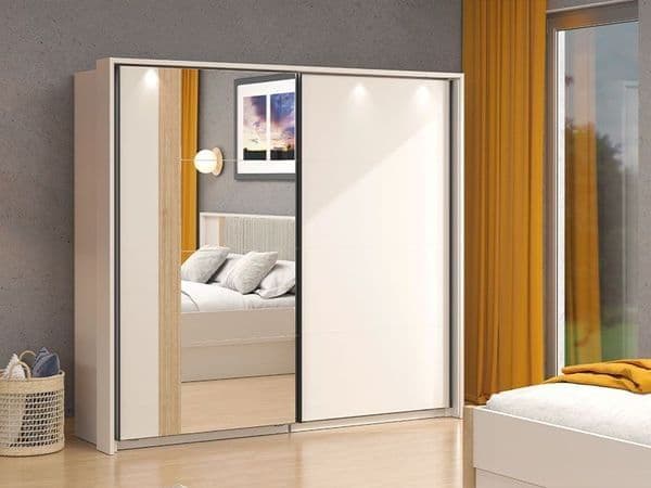 solid oak wardrobe