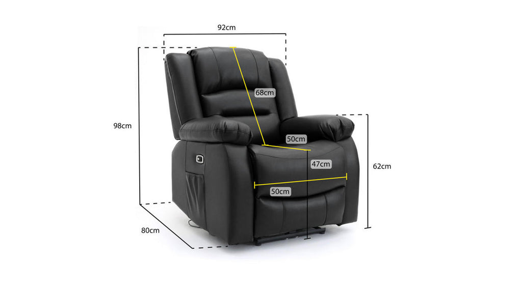 Alva Leather Electric Recliner Chair