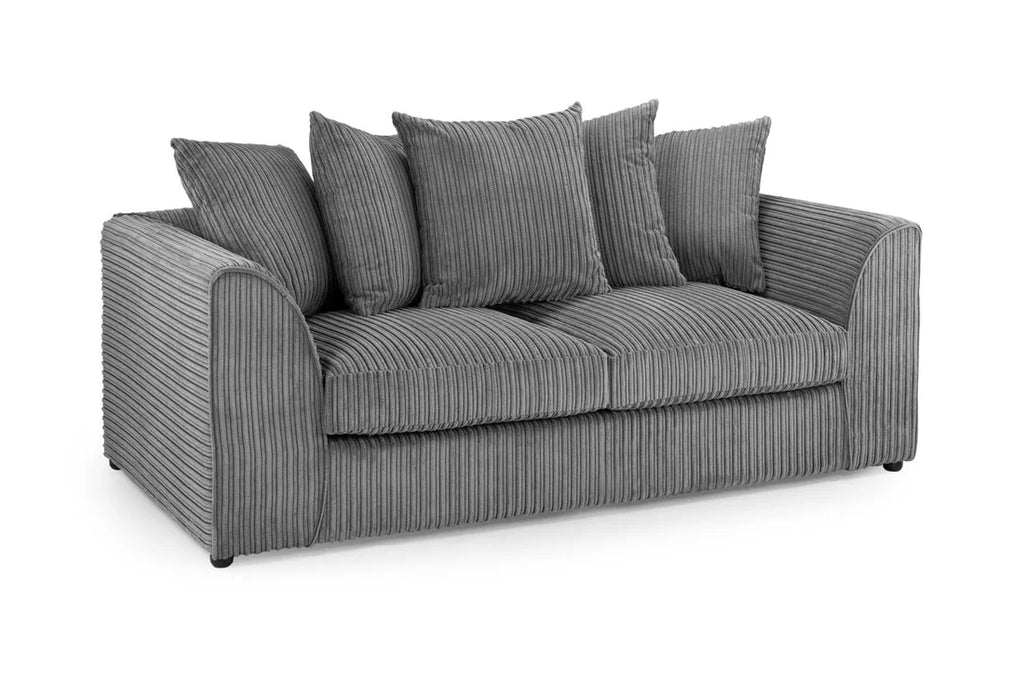 jumbo cord fabric corner sofa