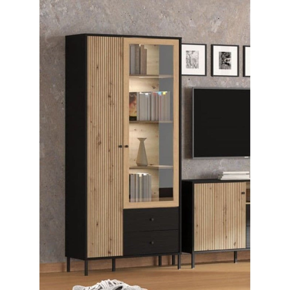 mango wood cabinet