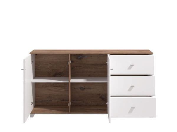 Merlin White Gloss Sideboard