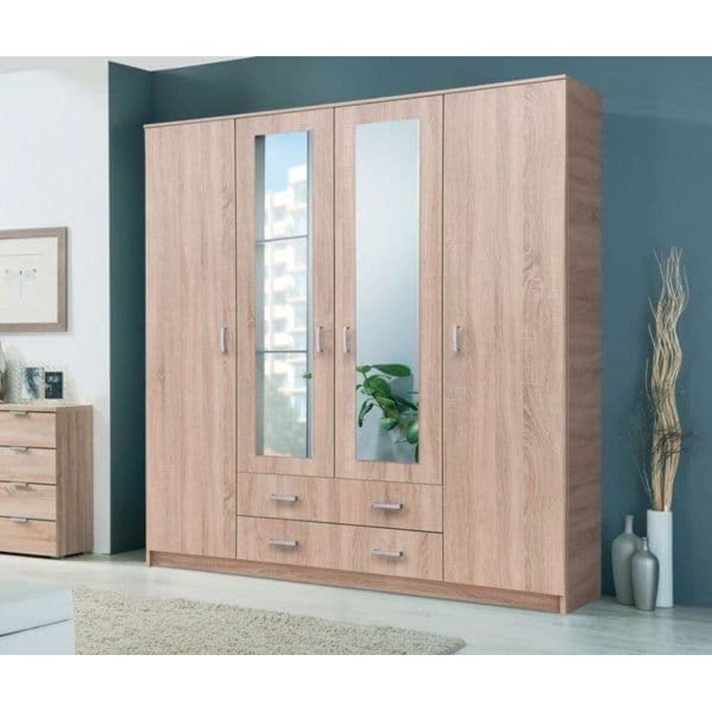 Vienna Sonoma Oak Effect Wardrobe