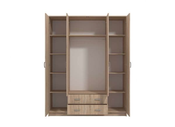 Vienna Sonoma Space Saving Wardrobe 