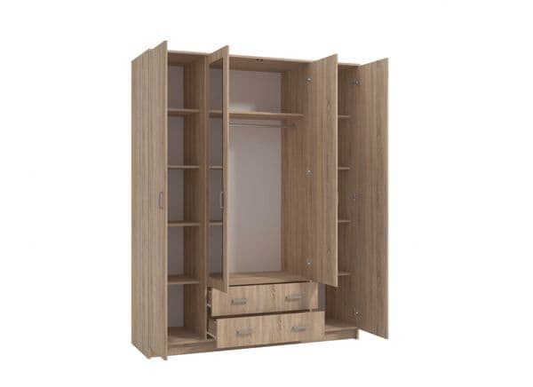 Vienna Sonoma Oak Effect Wardrobe