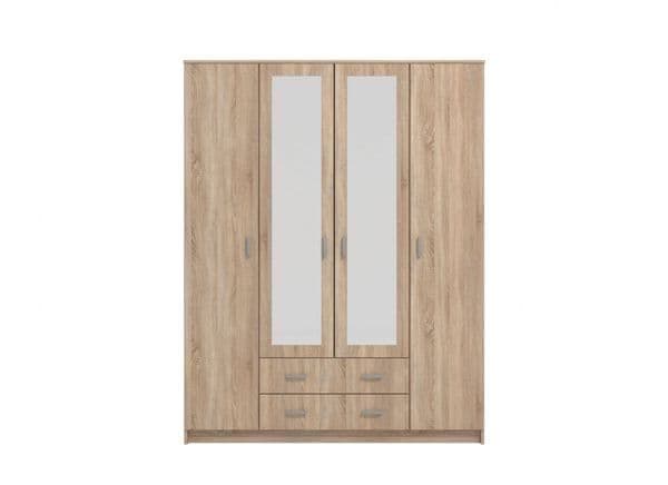 Vienna Sonoma Oak Effect Wardrobe