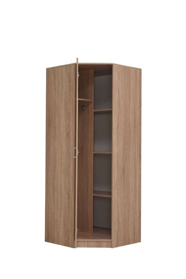 Vienna Sonoma Oak Effect Corner Wardrobe