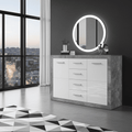 Silvia Oak Extra Large Sideboard for Living Room
