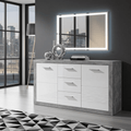 Extra Large Sideboard Silvia 2 Door 3 Drawer