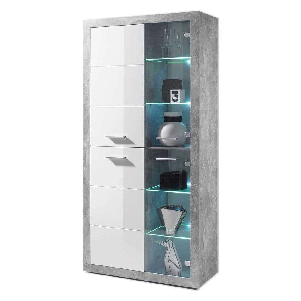 Silvia Tall Display Cabinet