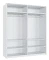 Rado High Gloss Mirrored Wardrobe