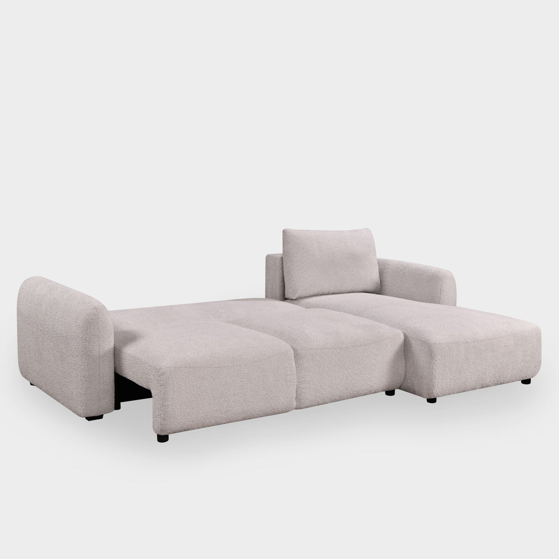 Cimiano Velvet Corner Sofa Bed
