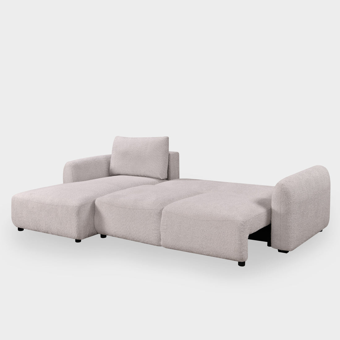 Cimiano Light Velvet Corner Sofa