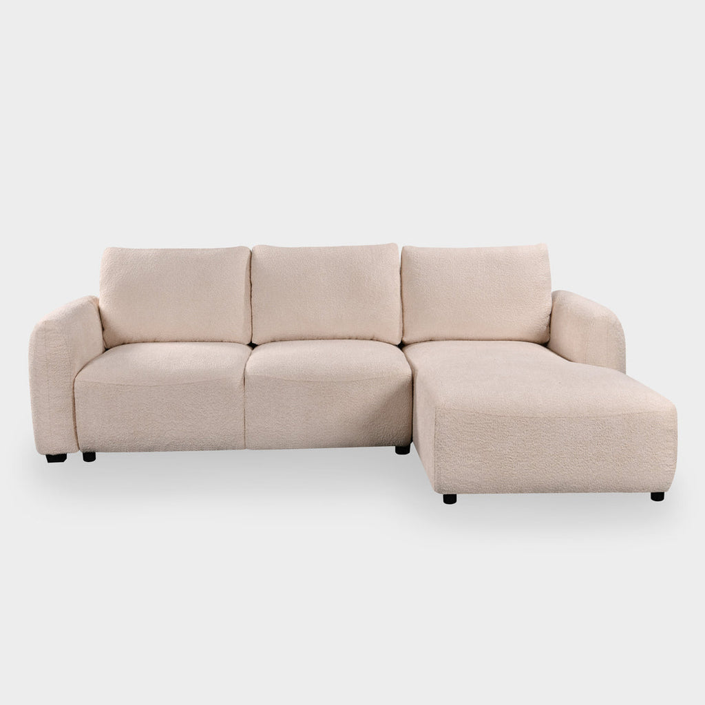 Cimiano Velvet Corner Sofa Bed