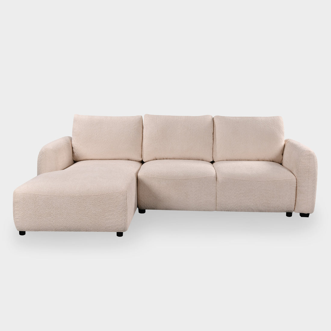 Cimiano Light Velvet Corner Sofa