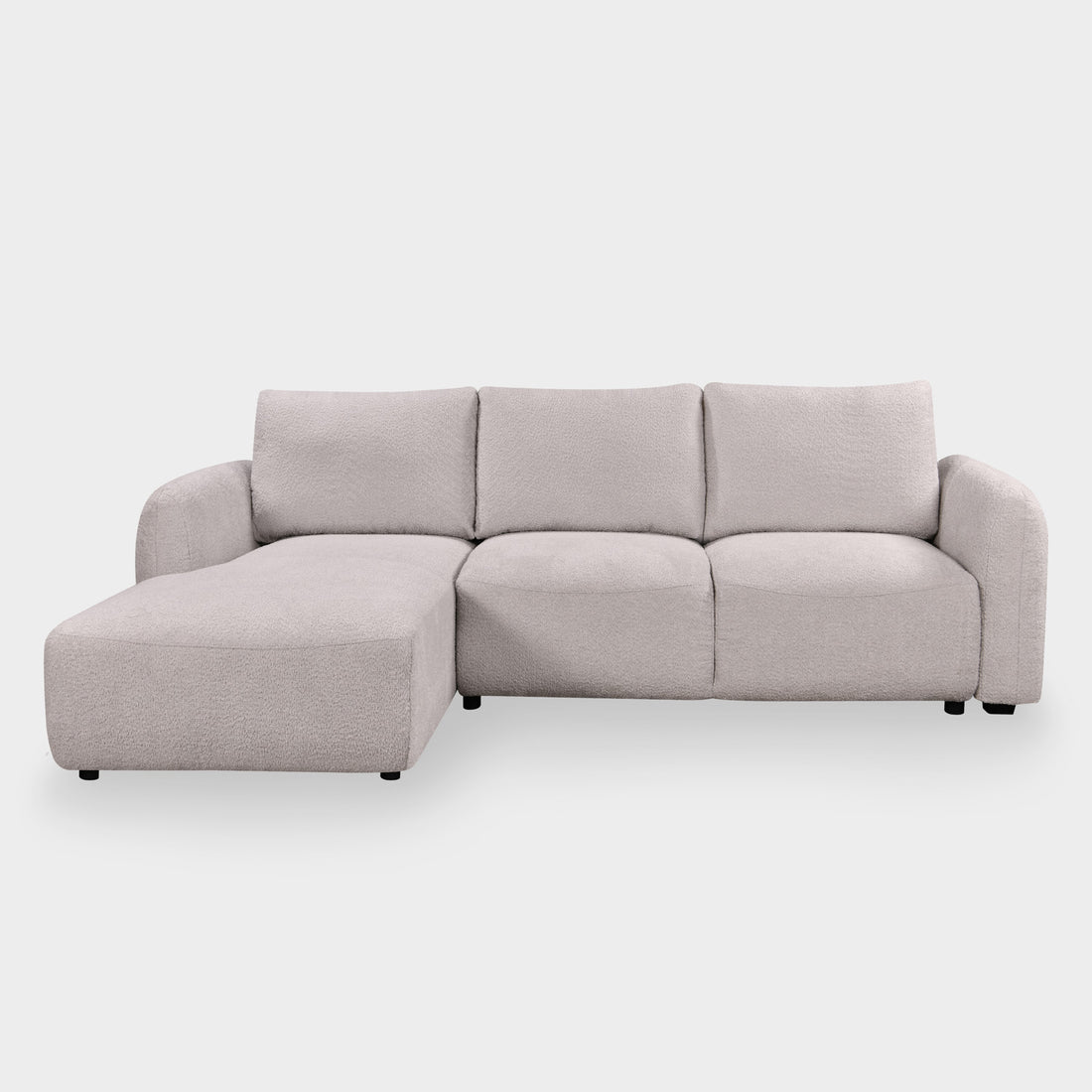 Cimiano Light Velvet Corner Sofa