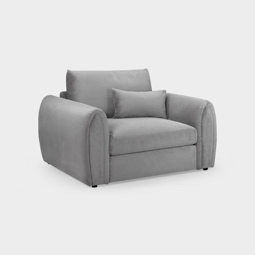 Armchair UK | Grey Harris Tweed Armchair | Home Furniture