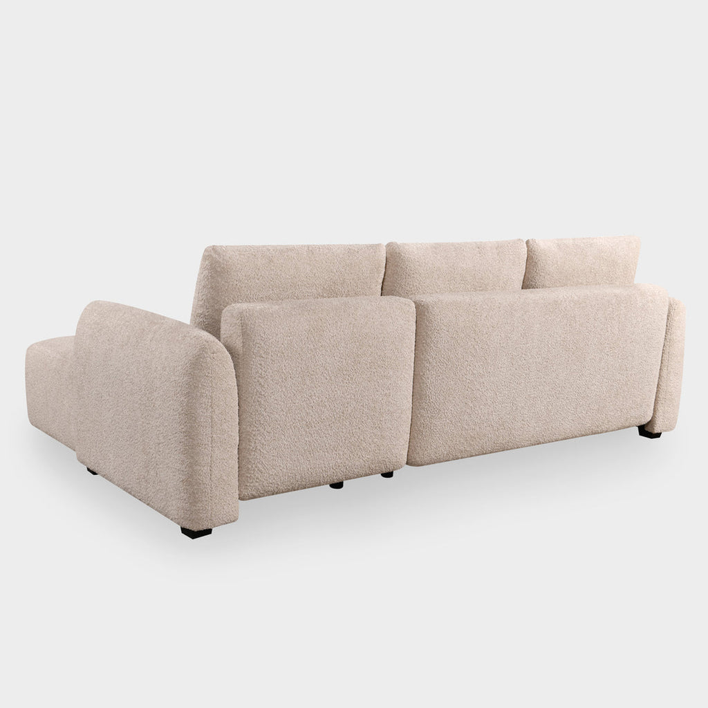 Cimiano Velvet Corner Sofa Bed