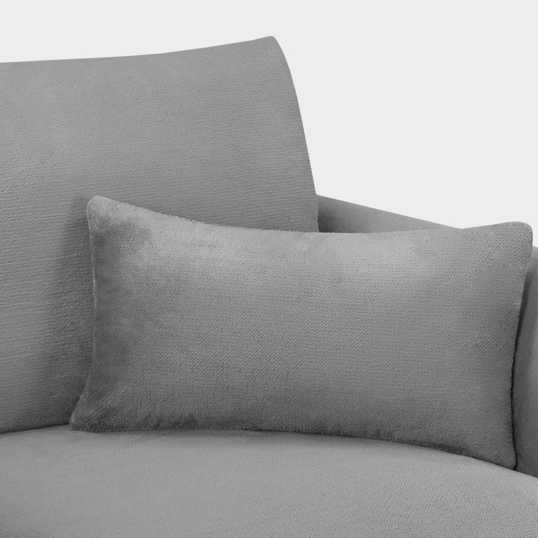 Grey Harris Tweed Armchair