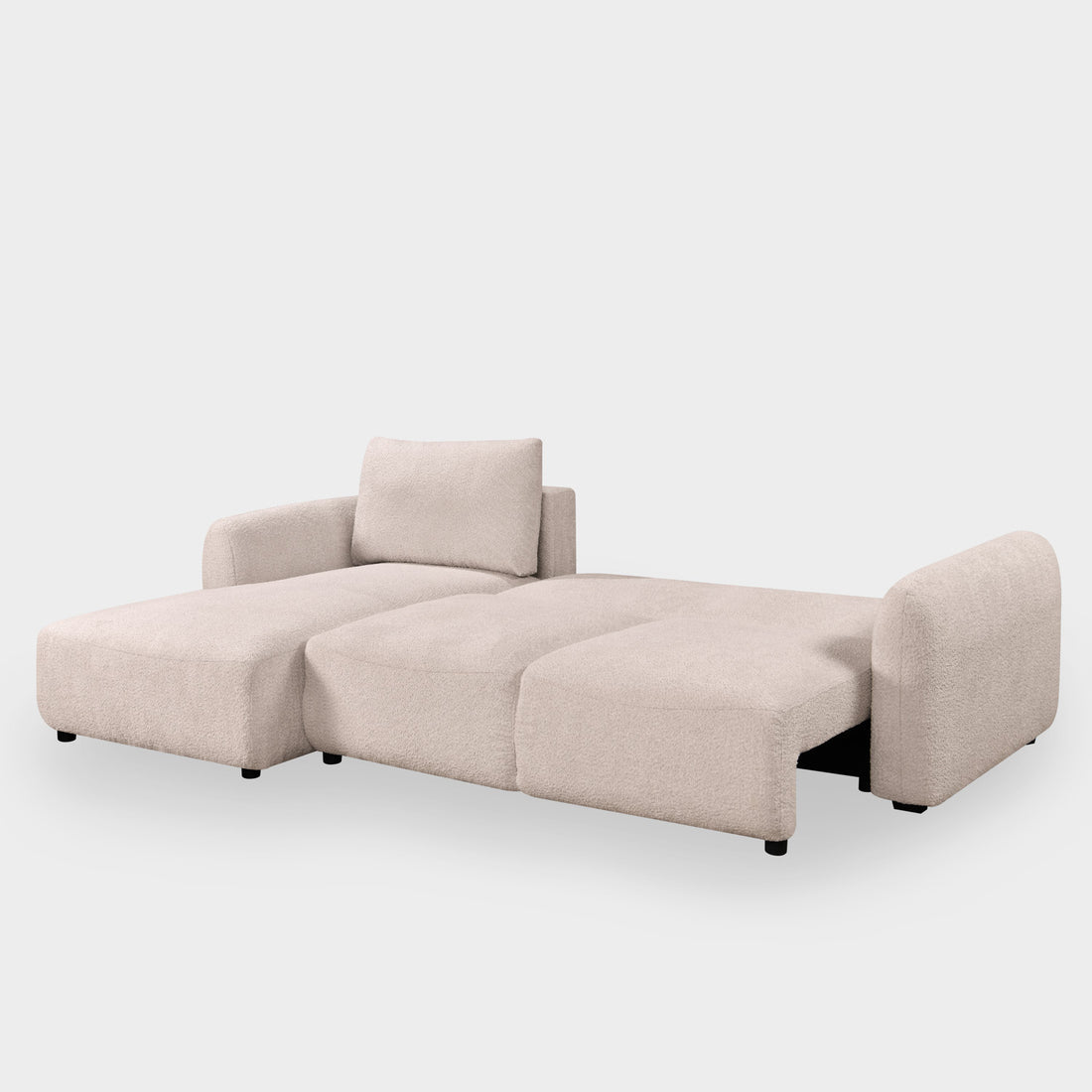 Cimiano Light Velvet Corner Sofa