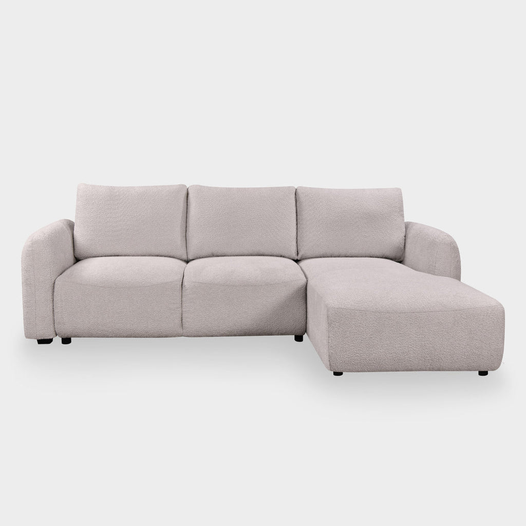 Cimiano Velvet Corner Sofa Bed