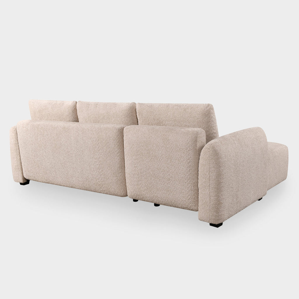Cimiano Light Velvet Corner Sofa