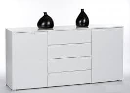 Sofia White High Gloss Sideboard