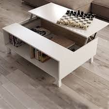 Transform Your Living Space with the Flanile Large Square Coffee Table
